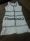 Vestido Divisórias branco